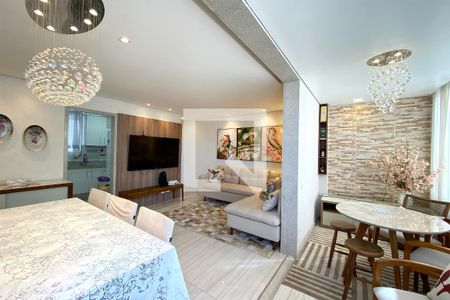 Varanda da Sala de apartamento à venda com 3 quartos, 75m² em Silveira, Belo Horizonte