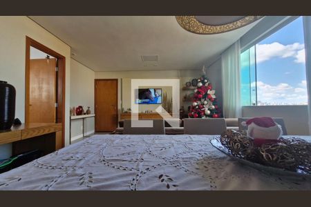 Quarto de apartamento à venda com 3 quartos, 95m² em Colégio Batista, Belo Horizonte