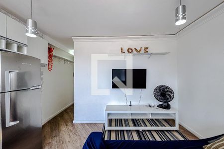 Sala de apartamento à venda com 1 quarto, 34m² em Brás, São Paulo