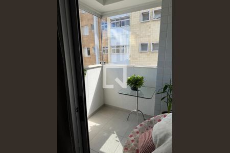 Varanda da Suíte  de apartamento para alugar com 3 quartos, 130m² em Funcionários, Belo Horizonte