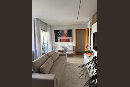 Sala  de apartamento para alugar com 3 quartos, 130m² em Funcionários, Belo Horizonte