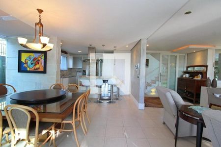 Sala de casa de condomínio para alugar com 3 quartos, 368m² em Vila Assunção, Porto Alegre