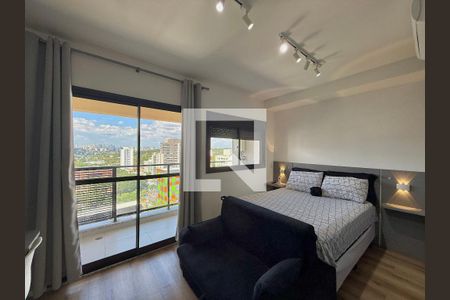Quarto de kitnet/studio para alugar com 1 quarto, 27m² em Jardim das Acacias, São Paulo