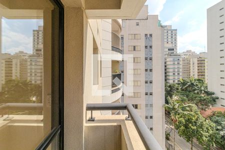 Sacada de apartamento para alugar com 1 quarto, 82m² em Higienópolis, São Paulo