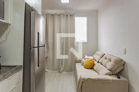 Sala e Cozinha de apartamento para alugar com 1 quarto, 27m² em Vila Moraes, São Paulo