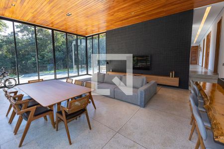 Sala de Jantar de casa de condomínio à venda com 4 quartos, 320m² em Jardins de Petrópolis, Nova Lima