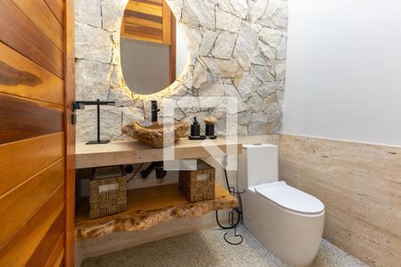 Lavabo  de casa de condomínio à venda com 4 quartos, 320m² em Jardins de Petrópolis, Nova Lima