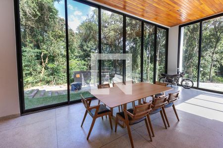 Sala de Jantar de casa de condomínio à venda com 4 quartos, 320m² em Jardins de Petrópolis, Nova Lima