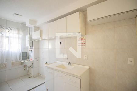 Cozinha e Área de Serviço de apartamento para alugar com 1 quarto, 45m² em Neves, São Gonçalo