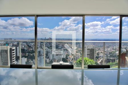 Sala - Janela de apartamento para alugar com 3 quartos, 225m² em Santa Lúcia, Belo Horizonte