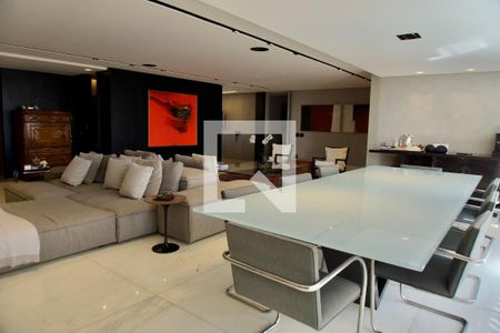 Sala de apartamento para alugar com 3 quartos, 225m² em Santa Lúcia, Belo Horizonte