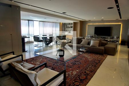 Sala de apartamento para alugar com 3 quartos, 225m² em Santa Lúcia, Belo Horizonte