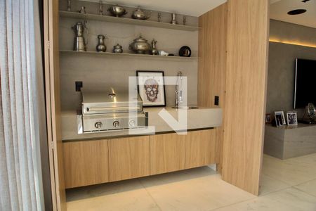 Sala - Churrasqueira de apartamento para alugar com 3 quartos, 225m² em Santa Lúcia, Belo Horizonte