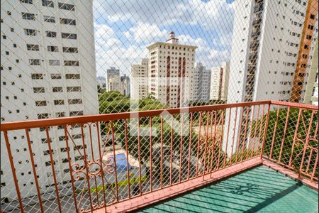 Varanda da Sala de apartamento à venda com 3 quartos, 154m² em Jardim Bela Vista, Santo André