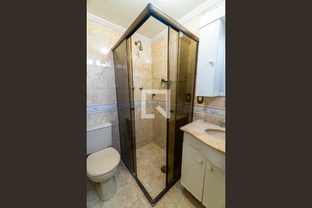 Banheiro da Suíte de apartamento à venda com 3 quartos, 75m² em Vila Campestre, São Paulo