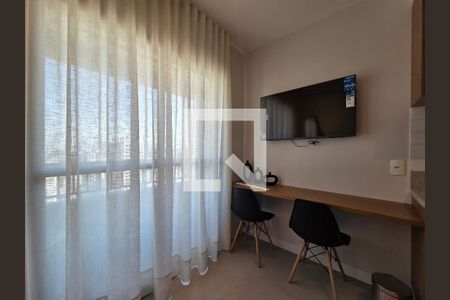 Sala de apartamento para alugar com 1 quarto, 25m² em Vila Nova Conceição, São Paulo
