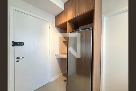 Cozinha de apartamento para alugar com 1 quarto, 25m² em Vila Nova Conceição, São Paulo