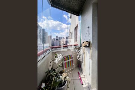 Varanda de apartamento para alugar com 1 quarto, 48m² em Bela Vista, São Paulo