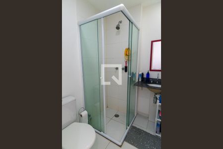 Banheiro da Suíte de apartamento à venda com 1 quarto, 63m² em Vila Paulista, São Paulo