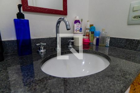 Banheiro da Suíte de apartamento à venda com 1 quarto, 63m² em Vila Paulista, São Paulo