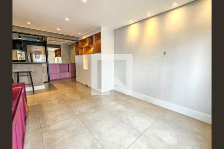 Sala de apartamento para alugar com 1 quarto, 50m² em Brooklin, São Paulo