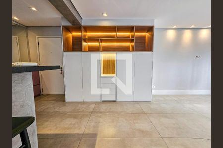 Sala de apartamento para alugar com 1 quarto, 50m² em Brooklin, São Paulo