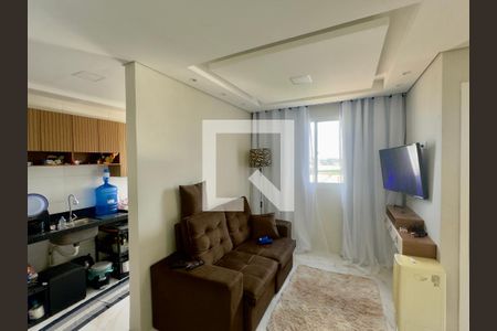 Sala de apartamento para alugar com 2 quartos, 44m² em Vila Nova Bonsucesso, Guarulhos