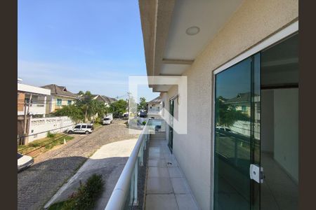 Varanda - Sala de apartamento à venda com 1 quarto, 77m² em Jacarepaguá, Rio de Janeiro