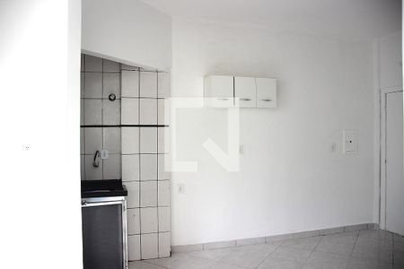 Sala - Dormitório de kitnet/studio para alugar com 1 quarto, 26m² em Bela Vista, São Paulo