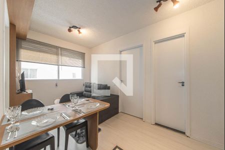 Sala de apartamento para alugar com 2 quartos, 32m² em Jardim Caravelas, São Paulo