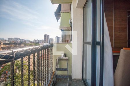 Sala Varanda  de apartamento para alugar com 2 quartos, 64m² em Praça da Bandeira, Rio de Janeiro
