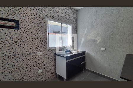 Cozinha  de casa para alugar com 1 quarto, 45m² em Jardim Maria Cecilia, São Bernardo do Campo