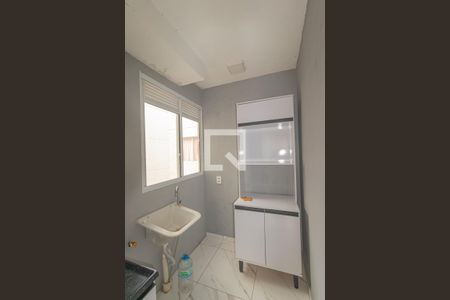 Cozinha e Área de Serviço de apartamento para alugar com 2 quartos, 43m² em Olaria, Canoas