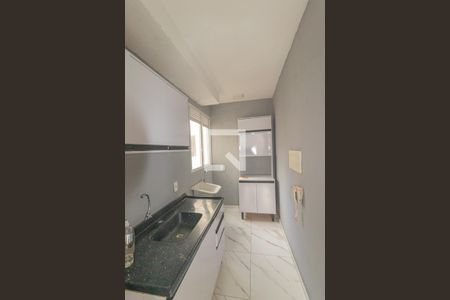 Cozinha e Área de Serviço de apartamento para alugar com 2 quartos, 43m² em Olaria, Canoas