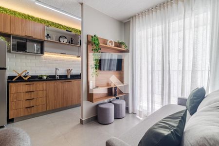 Sala de apartamento para alugar com 2 quartos, 50m² em Liberdade, São Paulo