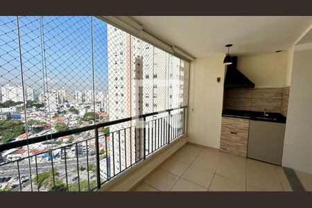 Varanda da Sala de apartamento para alugar com 3 quartos, 83m² em Jardim Zaira, Guarulhos