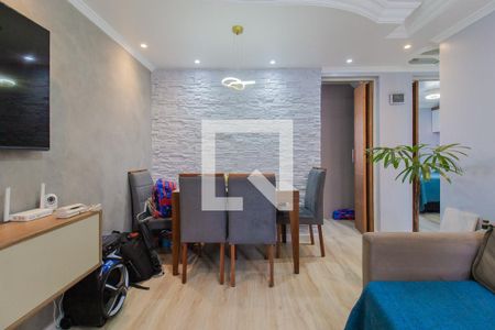 Sala/Sala de jantar de apartamento para alugar com 2 quartos, 68m² em Jardim Paranavai , Mauá