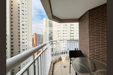 Varanda gourmet de apartamento à venda com 1 quarto, 41m² em Vila Olímpia, São Paulo