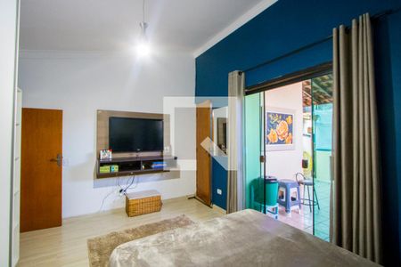 Quarto 1 - Suíte de casa à venda com 3 quartos, 137m² em Parque Marajoara, Santo André