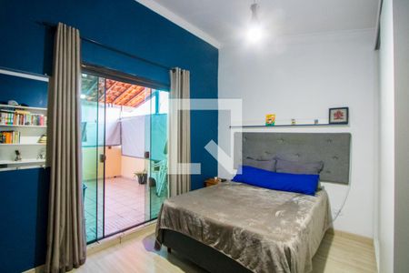 Quarto 1 - Suíte de casa à venda com 3 quartos, 137m² em Parque Marajoara, Santo André