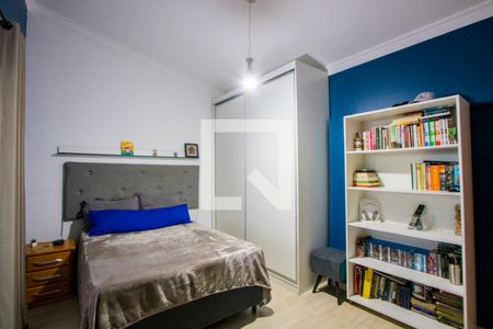 Quarto 1 - Suíte de casa à venda com 3 quartos, 137m² em Parque Marajoara, Santo André