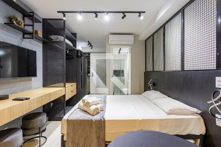 Sala/Quarto de apartamento à venda com 1 quarto, 22m² em Barra Funda, São Paulo