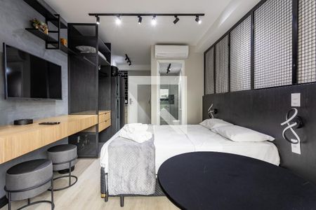 Sala/Quarto de apartamento à venda com 1 quarto, 22m² em Barra Funda, São Paulo
