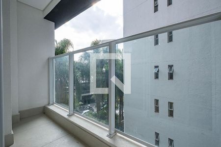 Studio - Varanda de kitnet/studio para alugar com 1 quarto, 25m² em Pinheiros, São Paulo
