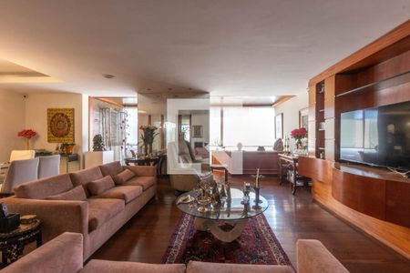 Sala de apartamento à venda com 4 quartos, 220m² em Luxemburgo, Belo Horizonte