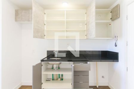 Sala/Cozinha de apartamento à venda com 1 quarto, 36m² em Marechal Rondon, Canoas