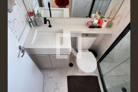 Banheiro  de apartamento à venda com 2 quartos, 40m² em Jardim Nossa Senhora do Carmo, São Paulo