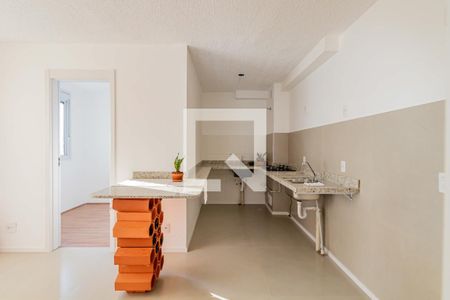 Cozinha de apartamento à venda com 2 quartos, 37m² em Água Branca, São Paulo
