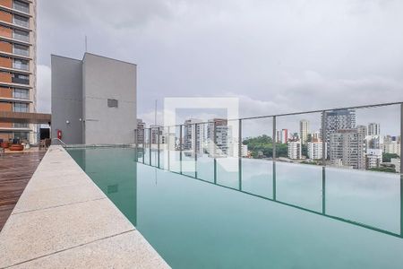 Piscina de kitnet/studio para alugar com 1 quarto, 25m² em Perdizes, São Paulo