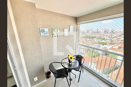 Varanda da Sala de apartamento para alugar com 2 quartos, 57m² em Lauzane Paulista, São Paulo